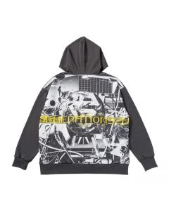 GENERATIONS 2.0 hoodie/CHARCOAL GRAY