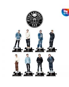 TRIBE KINGDOM Private clothes ver. Acrylic stand/THE RAMPAGE/BLACK/8 types set