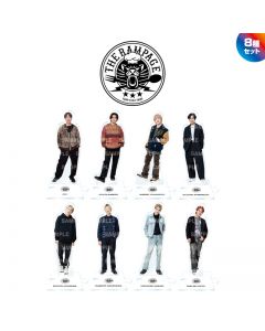  TRIBE KINGDOM Private clothes ver. Acrylic stand/THE RAMPAGE/WHITE/8 types set