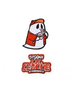 HALLOWEEN 2024 Embroidered patch badge set/LIL LEAGUE